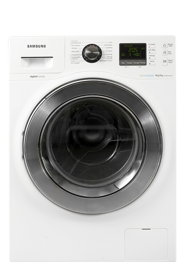 Lave linge sechant Samsung WD806U4SAWQ ECO BUBBLE
