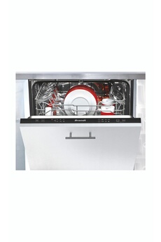 Encastrable - Largeur 60 cm (14 couverts) - 44 db / Consommation d'eau 9,8 L/cycle - Classe énergétique C / L x H x P : 59.8 x 81.5 x 55 cm / Autoprogramme - Ouverture automatique de porte déconnectable