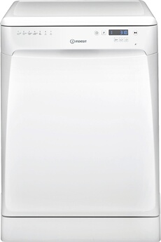 Largeur 60 cm (14 couverts) - 46 dB Consommation d'eau 12 L /cycle Départ différé 12 h / affichage du temps restant Moteur à induction - Cuve 100% Inox
