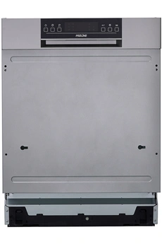 Largeur 60 cm (12 couverts) - 47 dB - Classe E / Consommation : 11 L d'eau par cycle / Départ différé / Finition silver