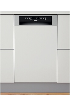 Encastrable - Largeur 45 cm (10 couverts) - 44 db / Consommation d'eau 9 L/cycle - Classe énergétique D / H x L x P : 82 x 44.8 x 57.5 cm / Programme 6ème Sens - PowerClean Pro - Natural Dry