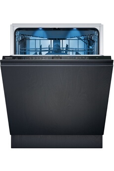 Encastrable - Largeur 60cm (14 couverts) - 42 dB - Classe énergétique B / Consommation d'eau 9 L/cycle / Cuve inox - Programme silence - Panier supérieur réglable avec rackMatic / Home Connect - AutoOpen dry - VarioSpeed Plus