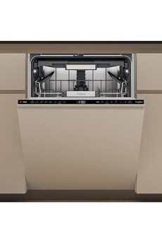 Encastrable - Largeur 60 cm - 15 couverts - 42 dB - Classe A / Consommation d'eau 9.5 l/cycle / Cuve en inox - Extra silence - Glass Care 45°C / Commandes tactiles - 6ème Sens - Natural Dry