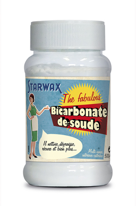 Starwax Bicarbonate de soude "ECOCERT" - 500g