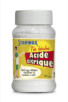 Produits d'entretien maison Starwax Acide citrique ECOCERT - 400g