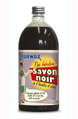 Starwax Savon noir à l'huile d'olive multi-usages - 1L