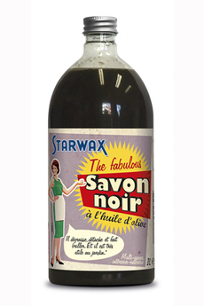Produits d'entretien maison Starwax Savon noir à l'huile d'olive multi-usages - 1L