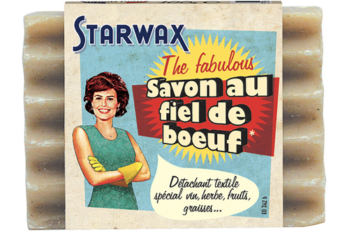Starwax SAVON DETACHANT AU FIEL DE BŒUF 100GR
