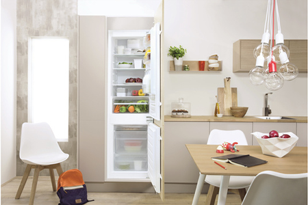 Refrigerateur congelateur en bas Indesit B18A1DVE/I1 - ENCASTRABLE 178CM