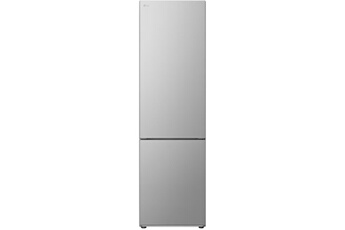 Volume 387 L - Dim. HxLxP : 203 x 59.5 x 68.2 cm - Classe D - 35 dB / Réfrigérateur à froid ventilé 277 L / Congélateur à froid ventilé 110 L / Contrôle électronique - Poignées intégrées