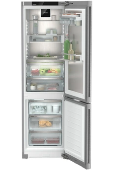 Volume 363 L - Dimensions (H-L-P) 201.5x59.7x67.5 cm - Classe B - 33 dB / Réfrigérateur à froid brassé Powercooling 259 litres / Congélateur à froid ventilé NoFrost 104 litres / InfinitySpring - BioFresh avec HydroBreeze - Compartiment DrySafe