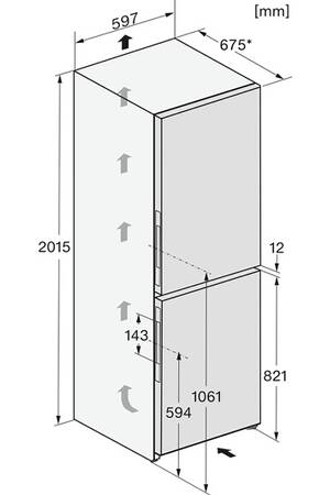 Réfrigérateur congélateur en bas Miele KFN 4898 AD BS | Darty