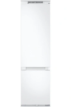 Volume 298 L - Dim. HxLxP : 193.5 x 54 x 55 cm - Classe D - 35 dB / Réfrigérateur à froid ventilé 224 L - Dégivrage automatique / Congélateur à froid ventilé (NoFrost) 74 L - Sans givre / Fixation de l'habillage sur glissières