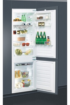 Whirlpool - Réfrigérateur congélateur en bas Whirlpool ART6619F1 - Encastrable 177.6 cm