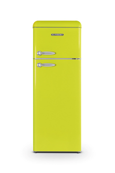 Schneider - scdd309vr - réfrigérateur deux portes vintage - 302l