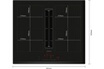 Plaque Induction Aspirante Siemens ED631HQ26E IQ500 - 60 Cm, 4 Foyers, CombiZone, Slider, Connectée
