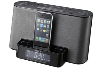 Sony Icf-Ds11Ip Noir