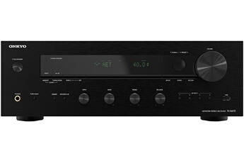 Amplificateur stéréo - 2 x 140 Watts / 4 ohms / 1 % THD / 2 canaux / Bluetooth - Tuner DAB+ et FM/RDS / Amplification classe G à courant élevé / HDMI 8K et ARC