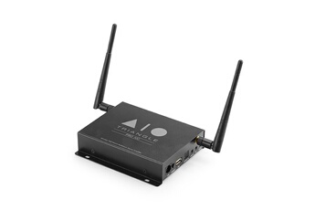 Amplificateur intégré, streamer et multizone / Puissance de sortie 2 x 50W - 8 ohms / Piloter via l'app AIO TRIANGLE, Bluetooth ou via votre système de contrôle / Wifi, Ethernet - Entrée Jack 3.5mm, USB 2.0 et Optique