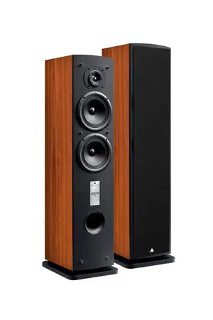 Enceintes Colonne Triangle Zerius 902 - Hi-Fi 100W - Rendement 91dB - Pour Musique Et Home Cinéma - Noir (Paire)