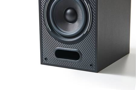 Enceinte Elipson Horus 6 ATM Noir Carbone - Compatible Dolby Atmos Et DTS:X - Enceinte Polyvalente, Fixation Murale