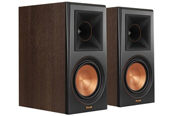 Enceinte bibliothèque Klipsch RP-600M Walnut (X2)