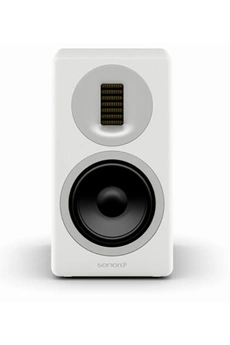 Enceinte bibliothèque Sonoro Orchestra Slim Blanc vendues par paire