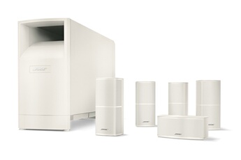 Bose® Acoustimass® 10 série V Système d'enceintes home cinéma - Blanc