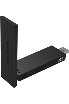 NETGEAR Nighthawk Clé USB (A8000), Adaptateur Ethernet WiFi 6E AXE3000,  Dongle sans Fil pour Ordinateur Portable ou de Bureau. Jusqu’à 3 Gbit/s.