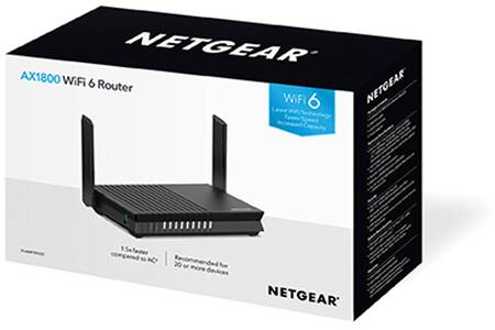Routeur WiFi 6 NETGEAR RAX9 - Vitesse AX1800 (1,8 Gbit/s), Couvre 90 M², 20 Appareils, Sécurité NETGEAR Armor - 8