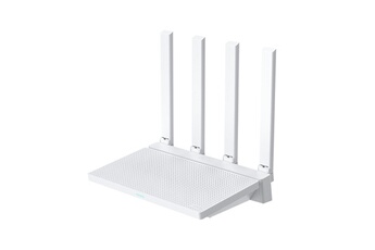 Wi-Fi 6 double bande Vitesse de connexion jusqu'à 2976 Mbps / Triple antenne 5 Ghz Couverture maximale pour tous vos appareils / 4 ports Ethernet Gigabit Jusqu'à 1000 Mbps / Connexion via NFC Connectez vous appareils facilement