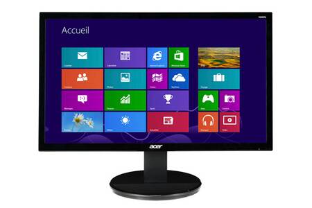 Acer k242hlbd нет изображения