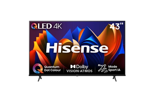 43E79NQ Qled Dolby vision & Atmos 60HZ 4K 108cm 2024