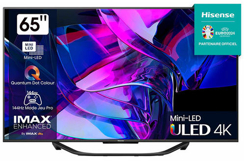 9% sur TV QLED Hisense 65UXKQ 165 cm 4K UHD Smart TV Noir - TV LED