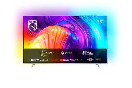 TV LED Philips TV PHILIPS 75PUS8807 THE ONE Android 4K UHD LED AMBILIGHT 3-189 CM