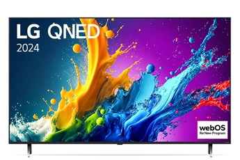 Ecran 108 cm (43") - 4K UHD / Technologie QNED - Processeur ?5 AI 4K Gen7 / WebOS 24 - Intelligences Artificielles - Airplay 2 et Chromecast / Télécommande Magic Remote - 3 HDMI - 2 USB