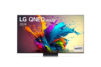 Ecran 164 cm (65") - 4K UHD / Technologie QNED Mini LED / WebOS 24 - Intelligences Artificielles / Dolby Vision IQ et Atmos - 4 HDMI - 2 USB