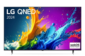 Ecran 214 cm (86") - 4K UHD / Technologie QNED - Processeur ?5 AI 4K Gen7 / WebOS 24 - Intelligences Artificielles - Airplay 2 et Chromecast / Télécommande Magic Remote - 3 HDMI - 2 USB