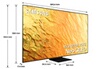 Samsung TV Samsung Neo QLED 85'' QE85QN800B 8K UHD Gris anthracite photo 3