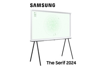 Ecran certifié sans reflets - 127 cm (50") - 4K UHD / Design 360° - Pieds détachables inclus / Samsung Tizen OS / 4 HDMI - 2 UB