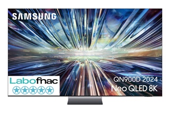 Nouvelle génération de Processeur NQ8 AI Gen3 2X plus rapide. / L'IA optimise tous vos contenus en 8K. / Un son surround en Dolby Atmos et optimisé avec le traitement par IA. / Toutes vos applications de streaming préférées et tous vos divertissements réunis en un seul endroit. C'est facile, laissez-vous guider pour profiter des meilleurs contenus.