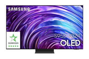 TV LED Samsung TQ65S95D OLED Anti reflet 4K AI 163cm 2024