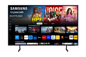 Ecran 109 cm (43") - 4K UHD / Gaming hub pour jouer avec et sans console / Applications TV opérateurs Télécom exclusives / Télécommande universelle solaire - Tuner sat