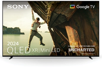 Ecran 189 cm (75") - 4K UHD - QLED XR | MiniLed / Acoustic Multi-Audio : le son semble provenir de l'action à l'écran / Pack Cinéma complet : 10 Films haute qualité inclus avec SONY PICTURE CORE / Fonctions Gaming : Perfect for PS5 & PS Remote Play, Menu jeu