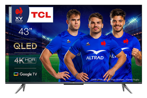 43C735 QLED 4K Ultra HD - Google TV - Game Master - 2022