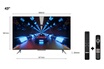 Tcl 43C735 QLED 4K Ultra HD - Google TV - Game Master - photo 3
