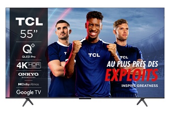Tcl - 55C69B QLED Dolby Vision & Atmos 60hz 4K 139cm 2024