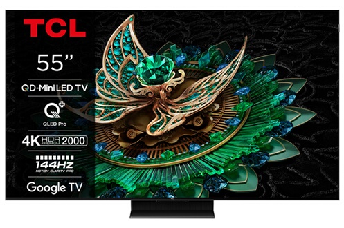 55C89B QD Mini-LED Dolby Vision & Atmos Onkyo 2.2.2 144Hz 4K 139cm 2024