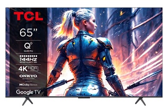 QLED Pro : Les couleurs exceptionnelles du QLED / 4K HDR PRO : Noirs incomparables, contraste plus élevé et couleurs vives / Onkyo Dolby Atmos : L'expérience audio du cinéma à la maison / Google TV : Vos divertissements préférés avec l'aide de Google