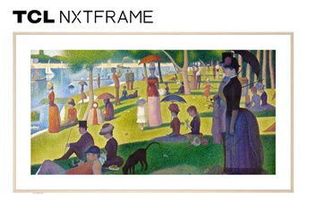 Tcl - 75A300W NXTFrame QLED Galerie d'art 4k 190cm 2024